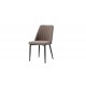  Anton Dining Chair Brown Fabric
